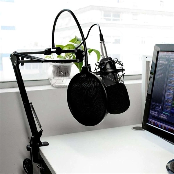 Media-Tech MT397K fekete Stúdió és streamer mikrofon