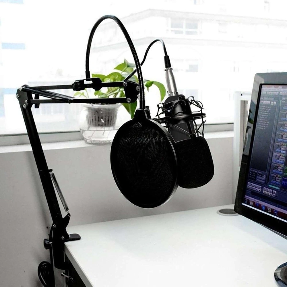 Media-Tech MT397K fekete Stúdió és streamer mikrofon