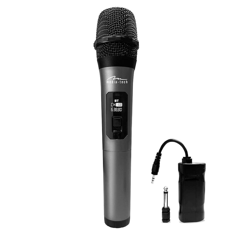 Media-Tech MT398 MIC HERO vezeték nélküli karaoke mikrofon