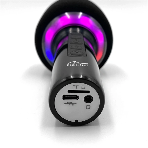 Media-Tech MT399 KARAOKE IDOL BT vezeték nélküli karaoke mikrofon bluetooth hangszóróval