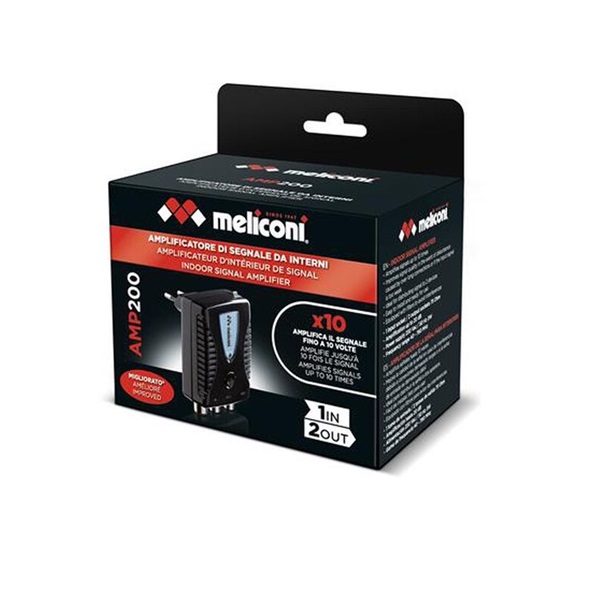 Meliconi AMP 200 antenna erősítő 20dB (Újracsomagolt)