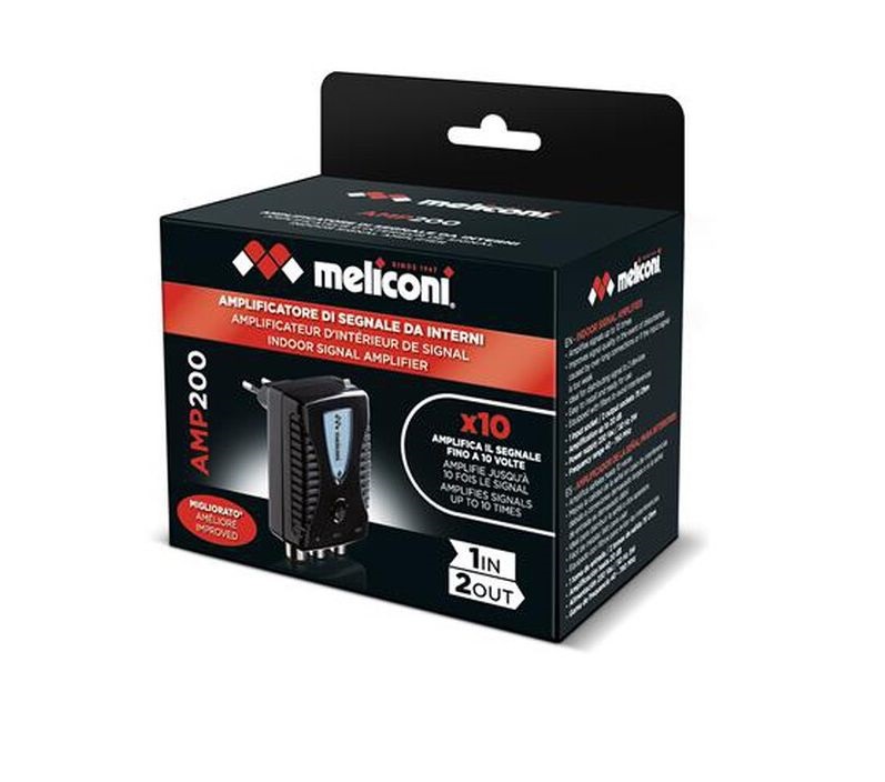 Meliconi AMP 200 antenna erősítő 20dB (Újracsomagolt)