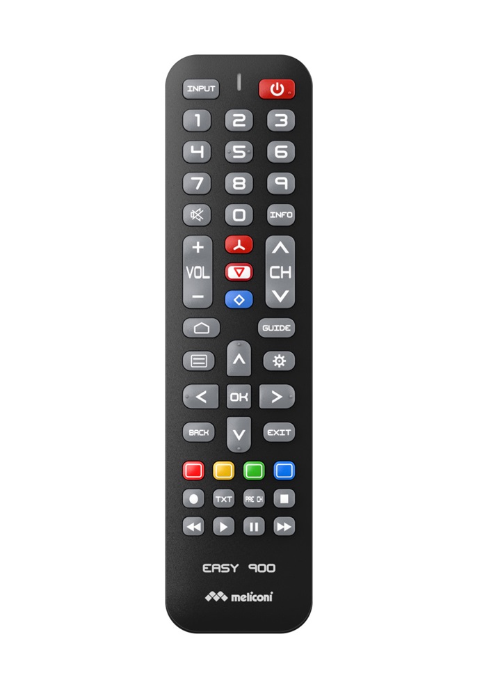 Meliconi EASY900 HISENSE TV távirányító