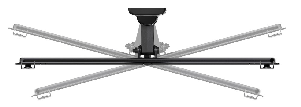 Meliconi Flatstyle FTR400 DW 40"-65" dönthető fali TV konzol