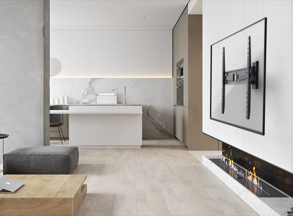 Meliconi Flatstyle FTR400 DW 40"-65" dönthető fali TV konzol
