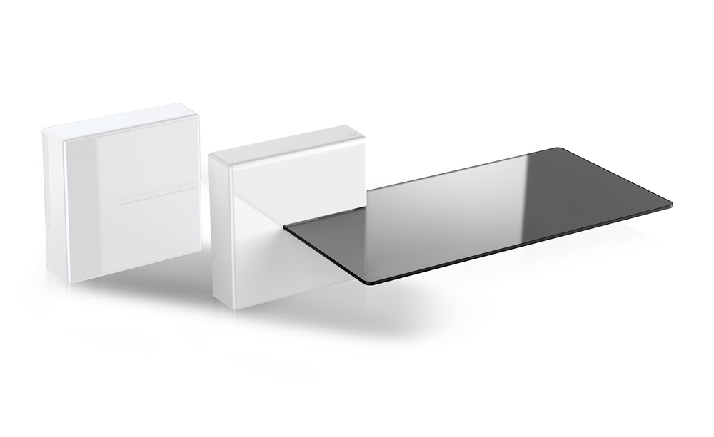 Meliconi Ghost Cubes Shelf fehér AV polc