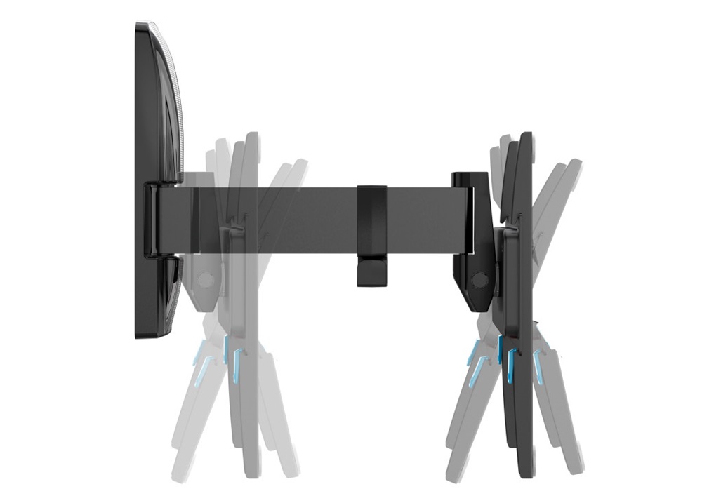 Meliconi Slimstyle Plus 200SR FB 14"-45" karos fali TV konzol