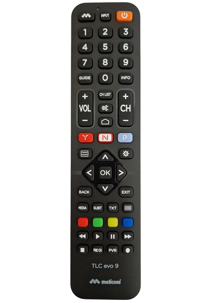 Meliconi TLC Evo 9 HISENSE TV távirányító