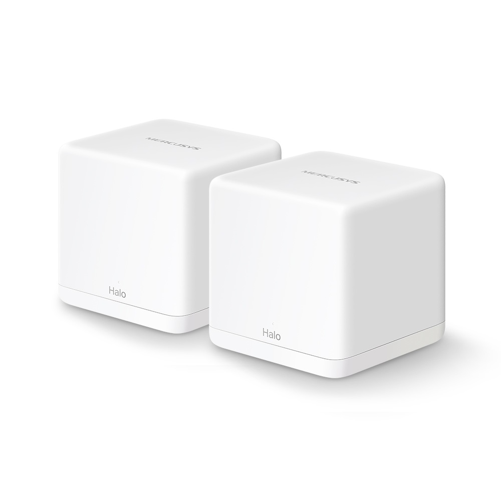Mercusys Halo H30G(2-pack) AC1300 fehér otthoni Mesh Wi-Fi rendszer (2db) - R