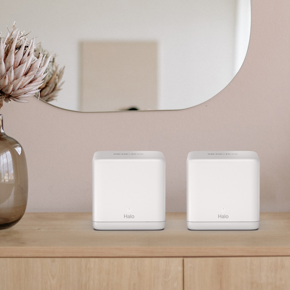 Mercusys Halo H60X(2-pack)  AX1500 fehér otthoni mesh Wi-Fi 6 rendszer (2db) - R
