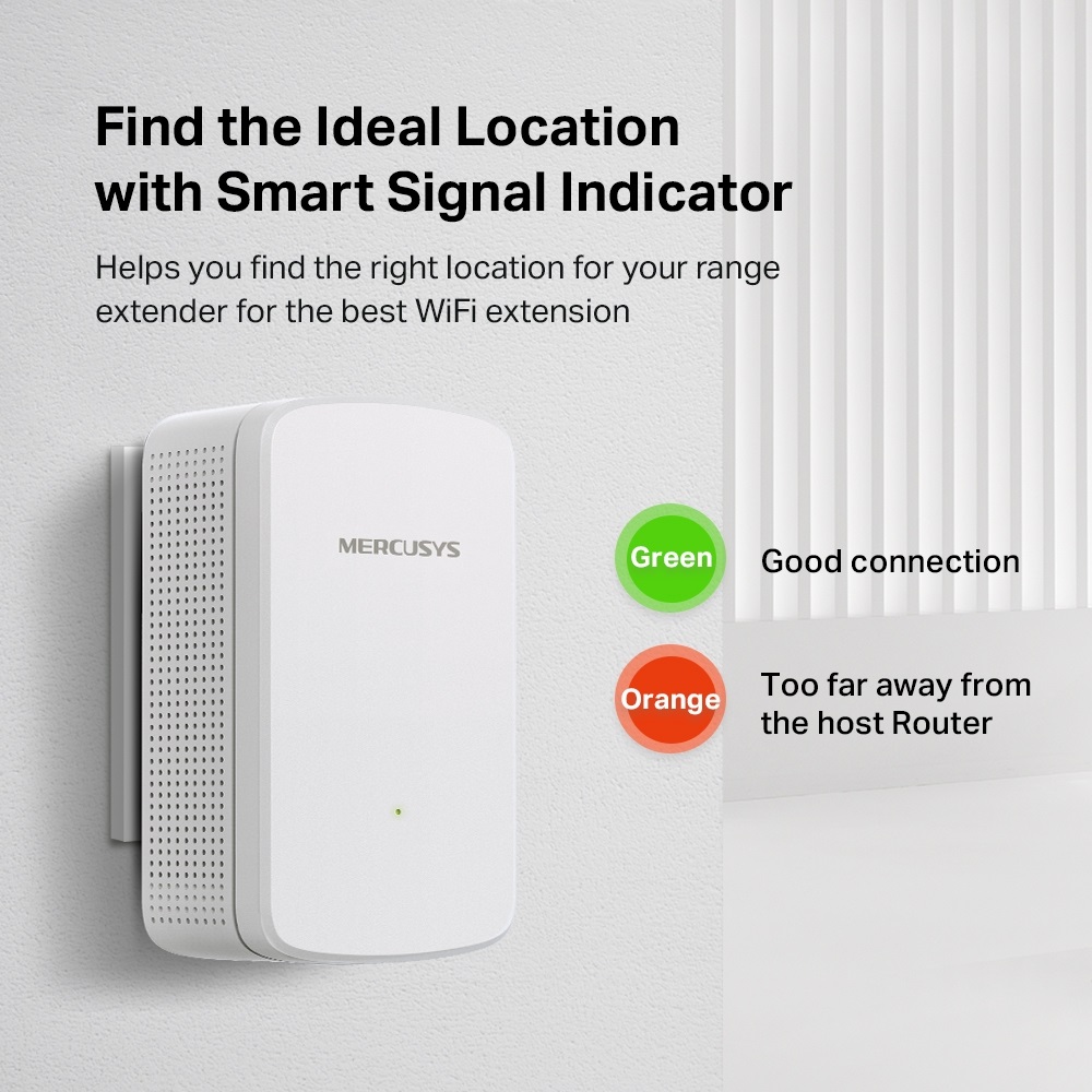 Mercusys ME10 300Mbps Vezeték nélküli Range Extender