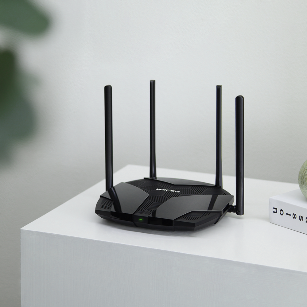 Mercusys MR80X AX3000 Wi-Fi 6 802.11ax Dual-Band Vezeték nélküli Gigabit Router