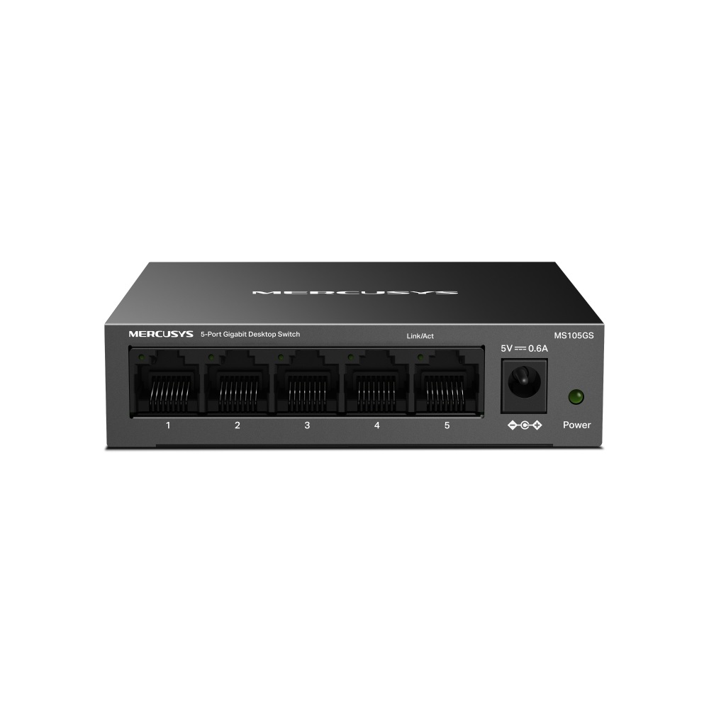 Mercusys MS105GS 5 portos Gigabit asztali switch - R