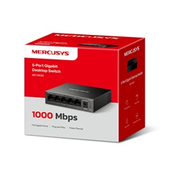 Mercusys MS105GS 5 portos Gigabit asztali switch - R