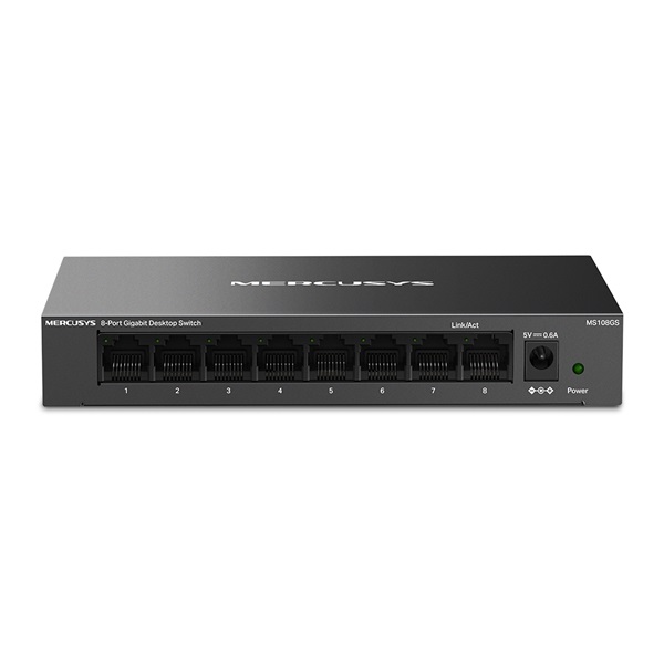 Mercusys MS108GS 8 portos Gigabit asztali switch - R