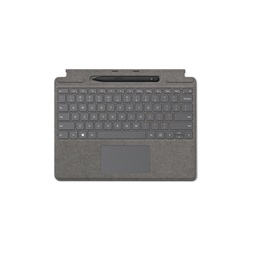 Microsoft 8X6-00235?HU Surface Pro Signature 2024 HUN platina billentyűzetes tok + slim toll