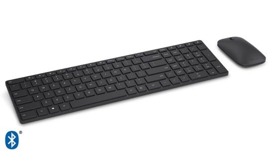 Microsoft Designer Bluetooth Desktop HUN fekete dobozos billentyűzet + egér