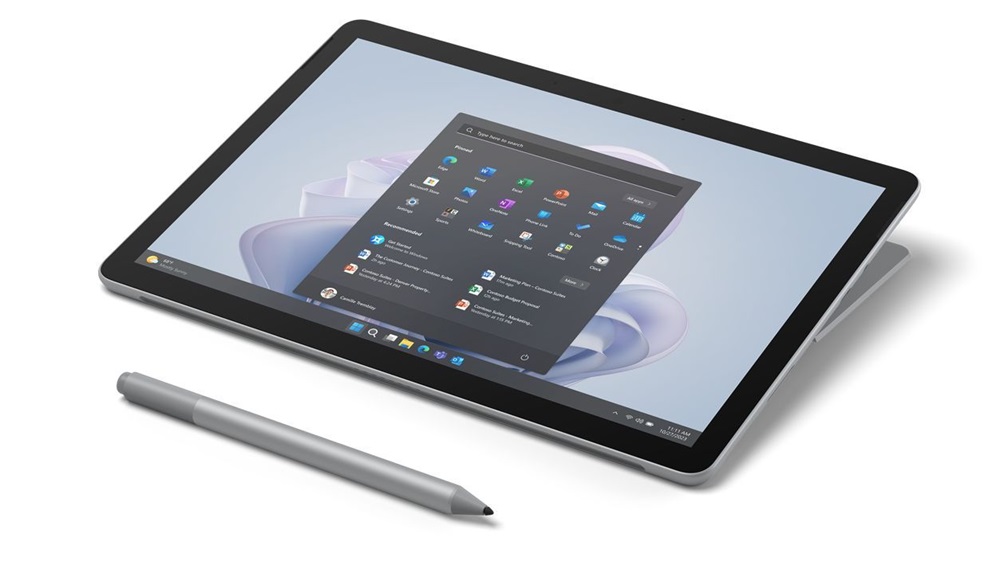 Microsoft Surface Go 4 Vállalati verzió XGT-00007 10,5" 8/64GB platina Wi-Fi tablet