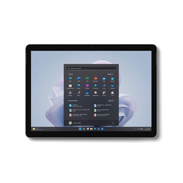 Microsoft Surface Go 4 Vállalati verzió XHU-00006 10,5" 8/128GB platina Wi-Fi tablet