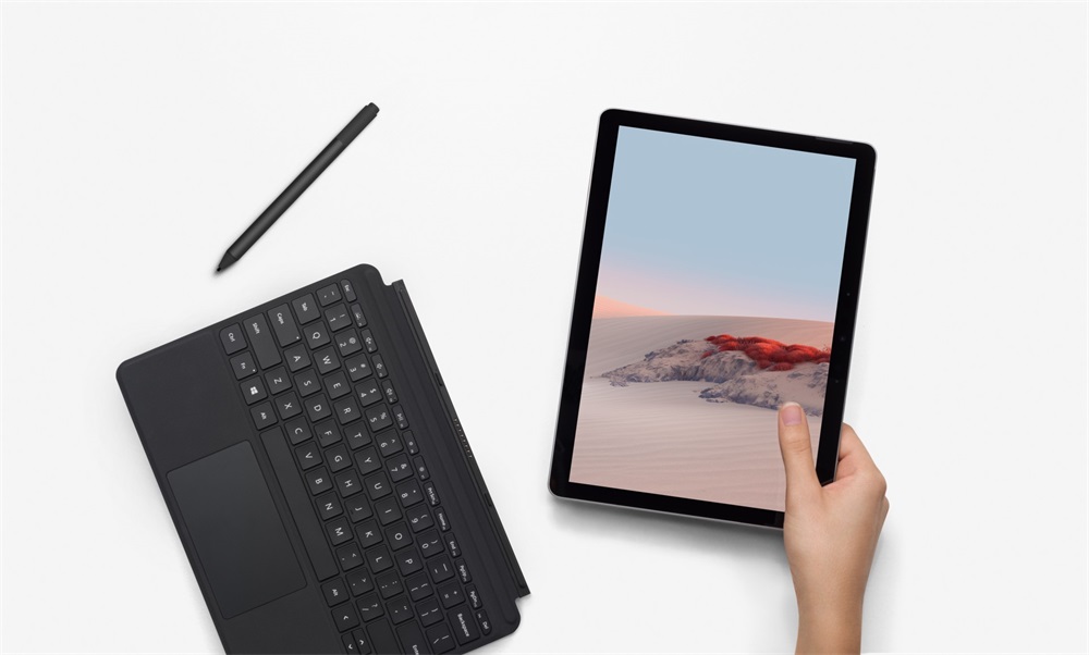 Microsoft Surface Go Type Cover ENG fekete billentyűzet