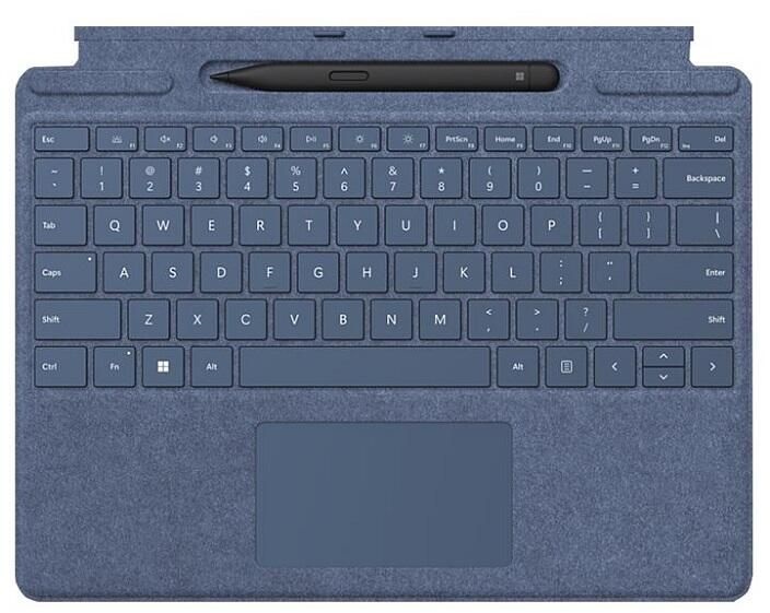 Microsoft Surface Pro Signature ENG zafírkék billentyűzet + érintőceruza