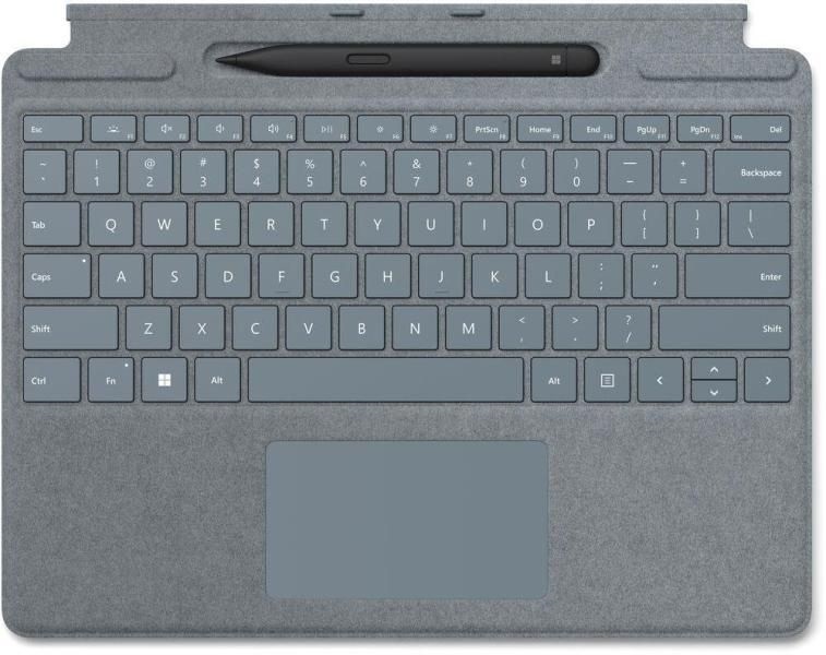 Microsoft Surface Pro Signature US ENG jégkék billentyűzet + érintőceruza