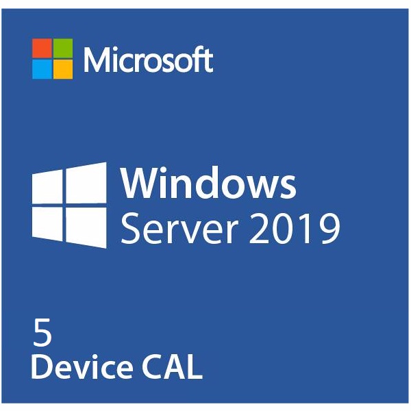 Microsoft Windows Server 2019 Device CAL  5 felhasználó ENG Oem 1pack szerver szoftver