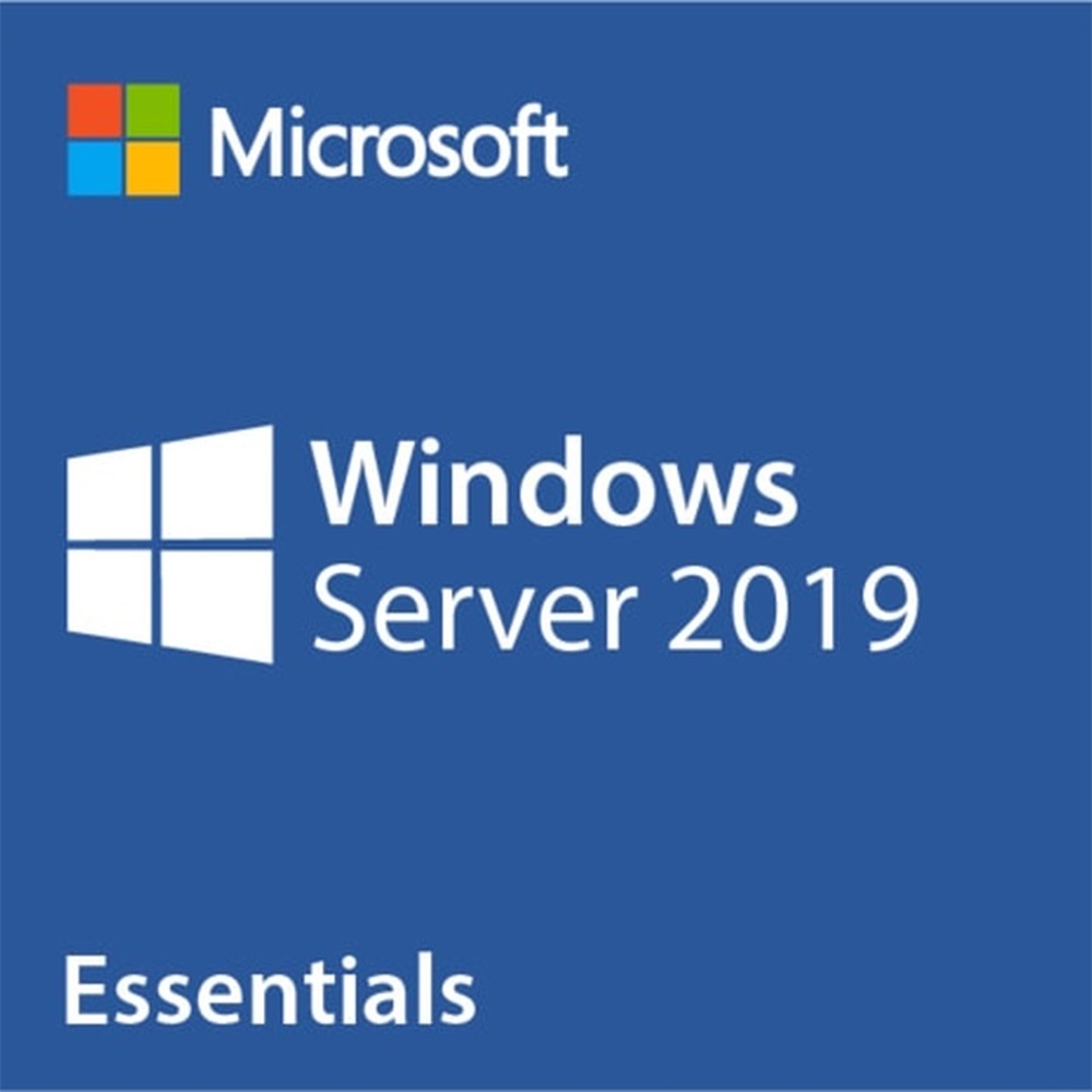 Microsoft Windows Server 2019 Essentials 64-bit 1-2 CPU ENG DVD Oem 1pk szerver szoftver