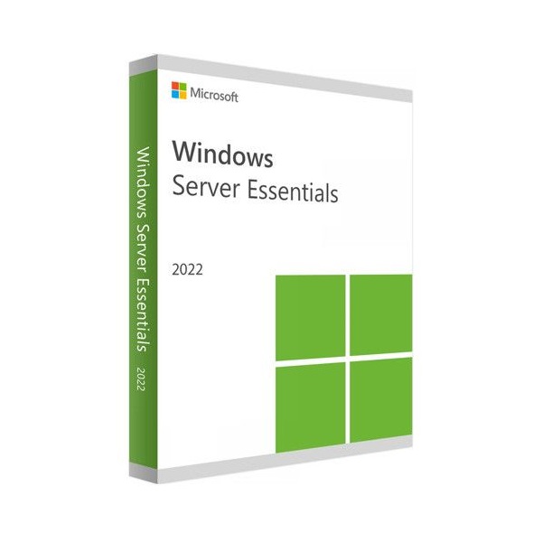 Microsoft Windows Server 2022 Essentials 64 bit 10 Core ENG DVD D-Oem 1pack szerver szoftver