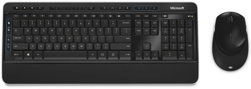 Microsoft Wireless Desktop 3050 HUN fekete vezeték nélküli dobozos billentyűzet + egér