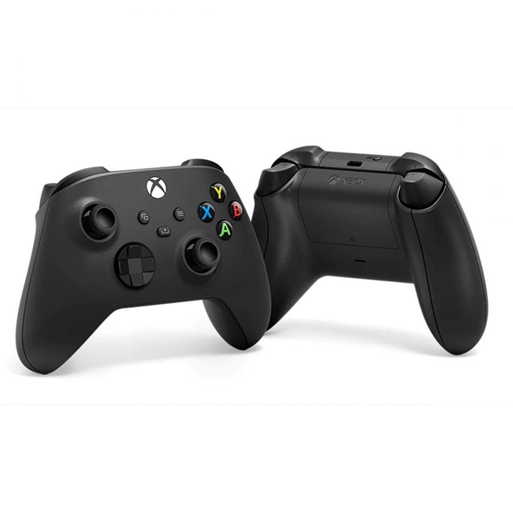 Microsoft QAT-00009 Xbox Series X|S/Xbox One Carbon Black vezeték nélküli fekete kontroller