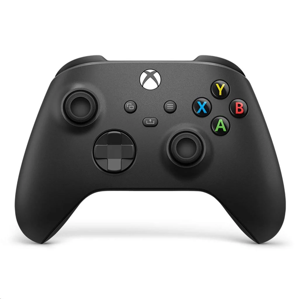 Microsoft QAT-00009 Xbox Series X|S/Xbox One Carbon Black vezeték nélküli fekete kontroller