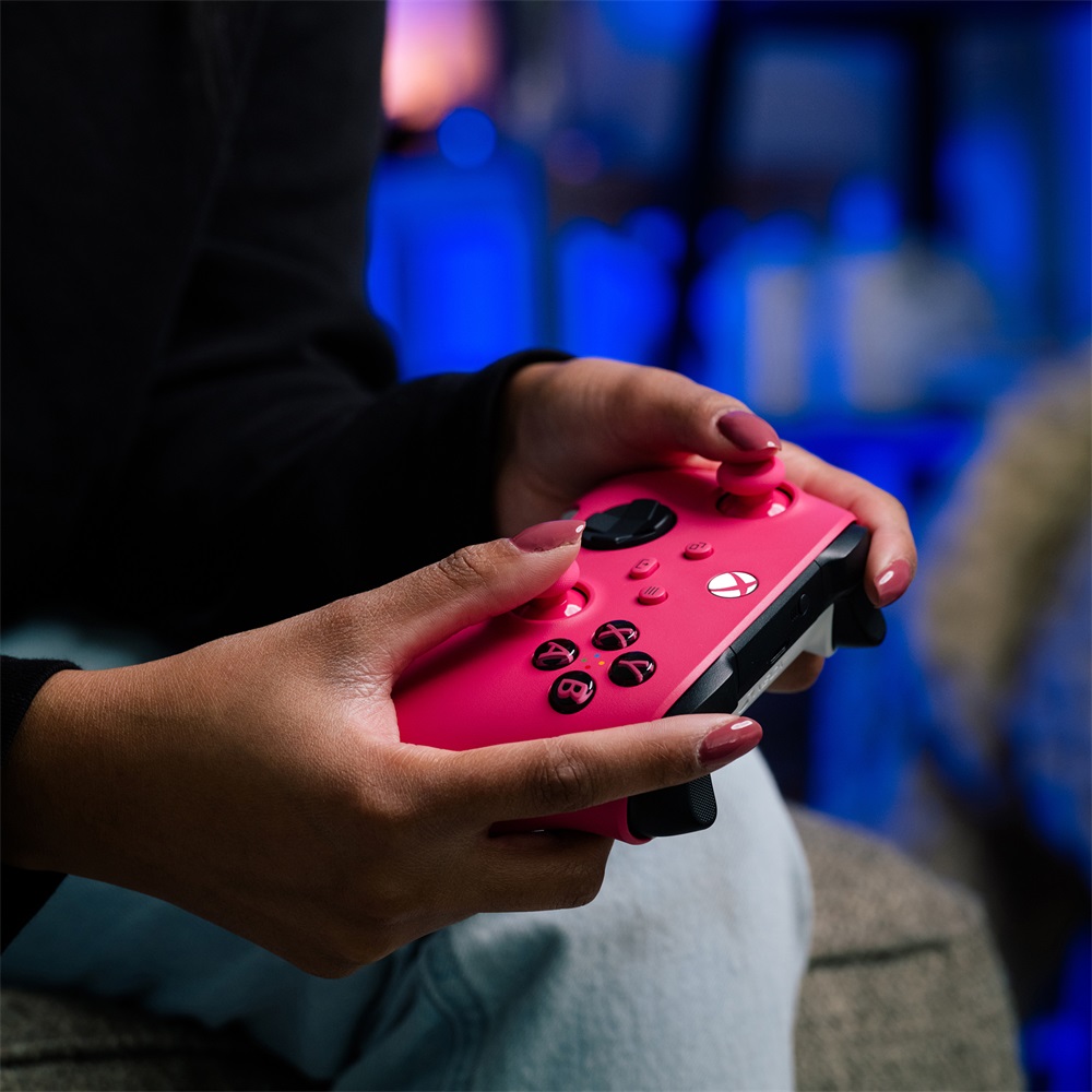 Microsoft QAU-00083 Xbox Series X|S/Xbox One vezeték nélküli Deep Pink kontroller