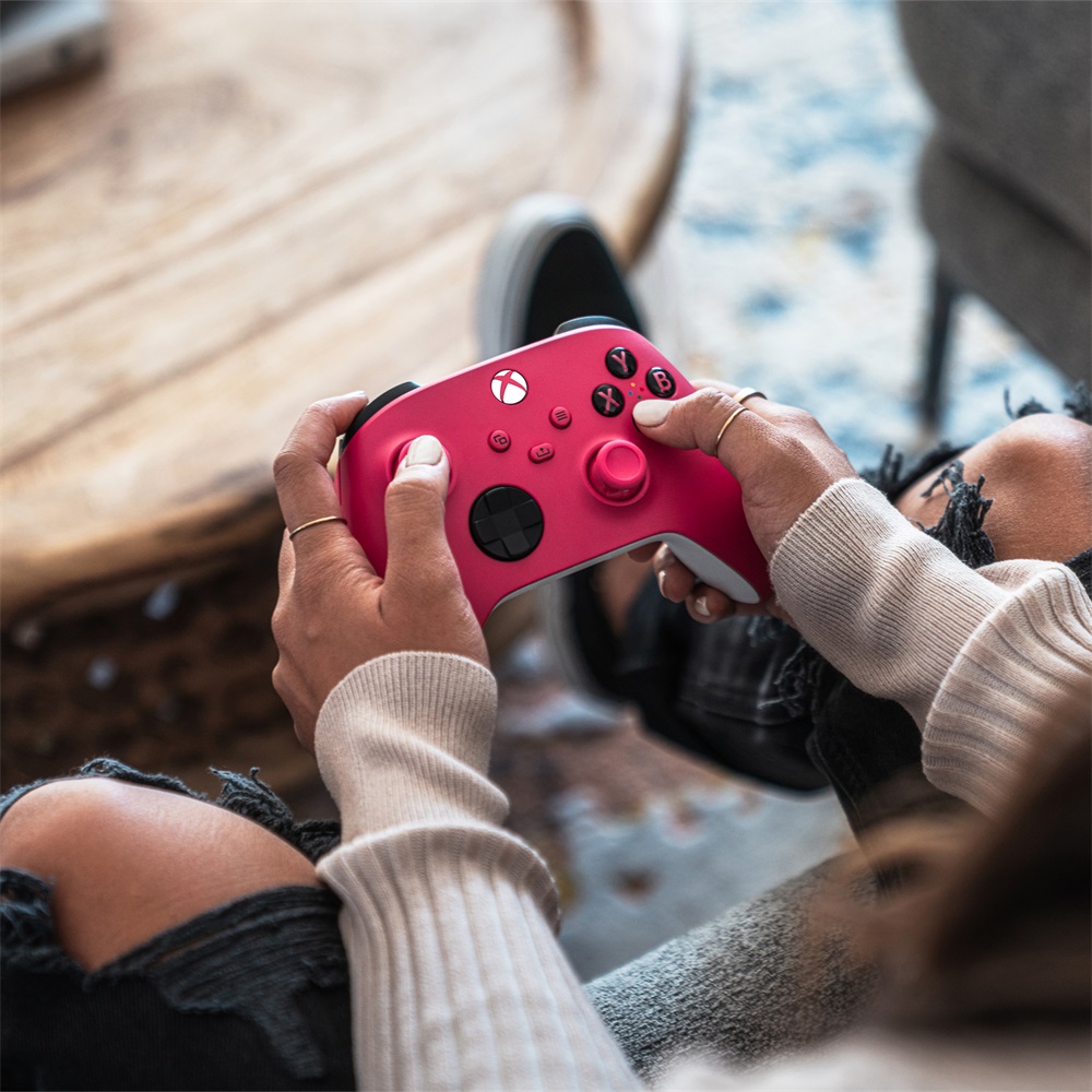 Microsoft QAU-00083 Xbox Series X|S/Xbox One vezeték nélküli Deep Pink kontroller