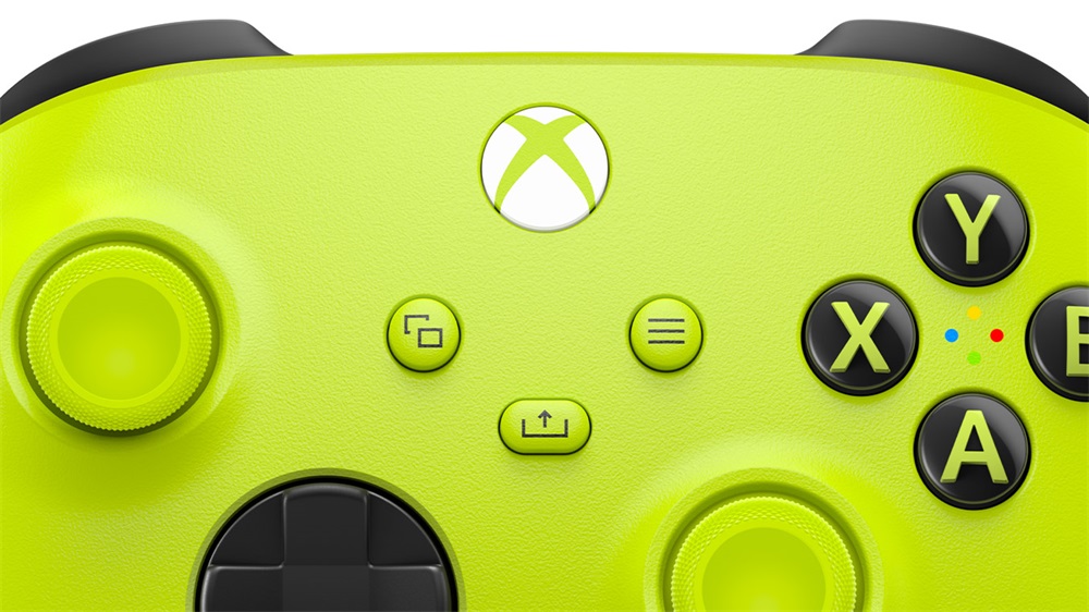 Microsoft QAU-00022 Xbox Series X|S/Xbox One Electric Volt vezeték nélküli sárga kontroller