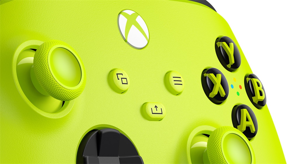 Microsoft QAU-00022 Xbox Series X|S/Xbox One Electric Volt vezeték nélküli sárga kontroller