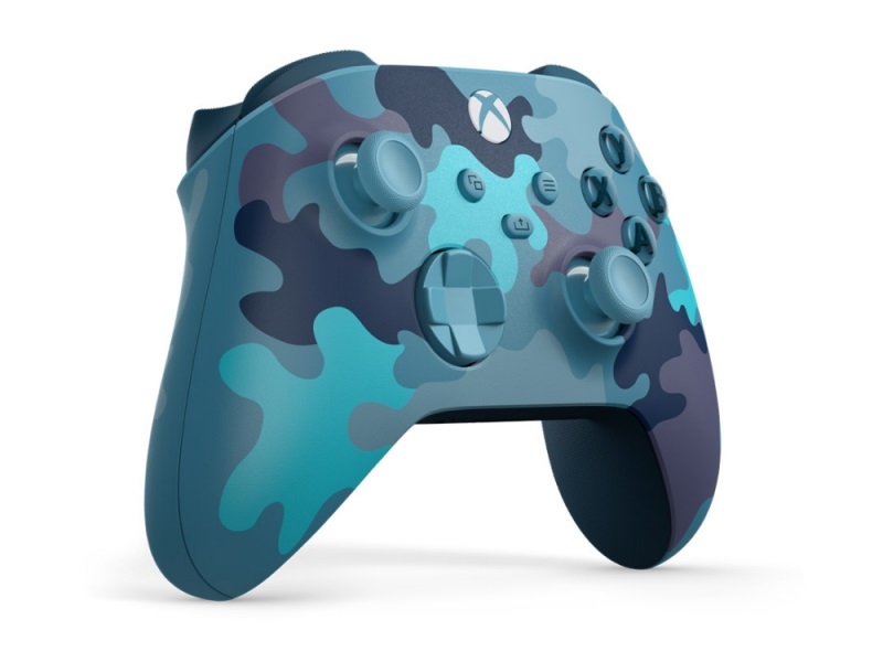 Microsoft QAU-00074 Xbox Series X|S/Xbox One Mineral Camo Special Edition vezeték nélküli kék kontroller