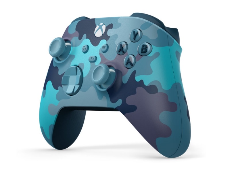 Microsoft QAU-00074 Xbox Series X|S/Xbox One Mineral Camo Special Edition vezeték nélküli kék kontroller