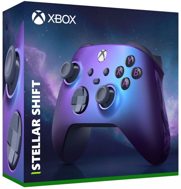 Microsoft QAU-00087 Xbox Series X|S/Xbox One vezeték nélküli fekete-lila kontroller