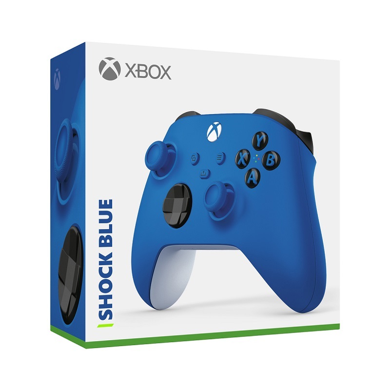 Microsoft QAU-00002 Xbox Series X|S/Xbox One vezeték nélküli kék kontroller