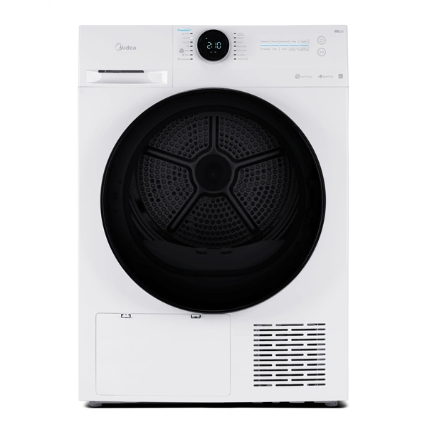 Midea MD200H100BW/W-HR fehér, 10 kg, hőszivattyús szárítógép
