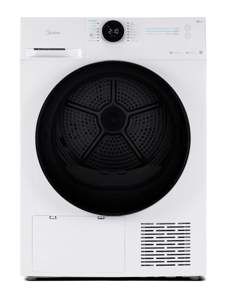 Midea MD200H100BW/W-HR fehér, 10 kg, hőszivattyús szárítógép