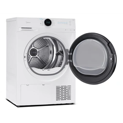 Midea MD200H100BW/W-HR fehér, 10 kg, hőszivattyús szárítógép