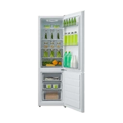 Midea MDRB380FGE01A fehér, alulfagyasztós, Hűtő:199L, Fagyasztó:71L, No frost hűtőszekrény (Használt - B)
