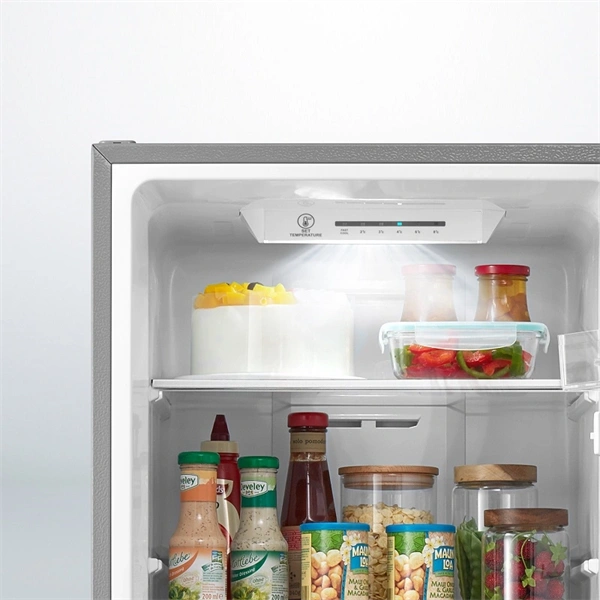 Midea MDRB380FGE01EUD fehér, alulfagyasztós, Hűtő: 199L, Fagyasztó:71L, No frost hűtőszekrény