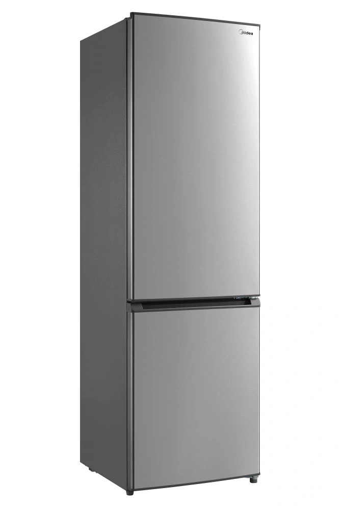 Midea MDRB380FGE02A inox, alulfagyasztós, Hűtő: 199L, Fagyasztó:71L, No frost hűtőszekrény