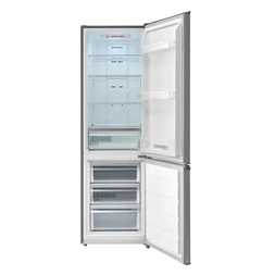 Midea MDRB380FGE02A inox, alulfagyasztós, Hűtő: 199L, Fagyasztó:71L, No frost hűtőszekrény
