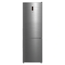 Midea MDRB424FGD46OE inox, alulfagyasztós, Hűtő: 224L, Fagyasztó:86L, No frost hűtőszekrény