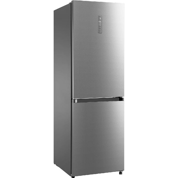 Midea MDRB470MGC02 inox, alulfagyasztós, Hűtő:216L, Fagyasztó:122L, No frost hűtőszekrény (Újszerű)