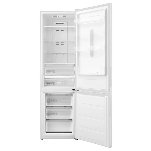 Midea MDRB489FGE01OE fehér, alulfagyasztós, Hűtő: 247L, Fagyasztó:83L, No frost hűtőszekrény